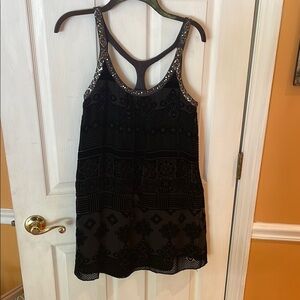 Free people Sleeveless Dress with Sequined Details